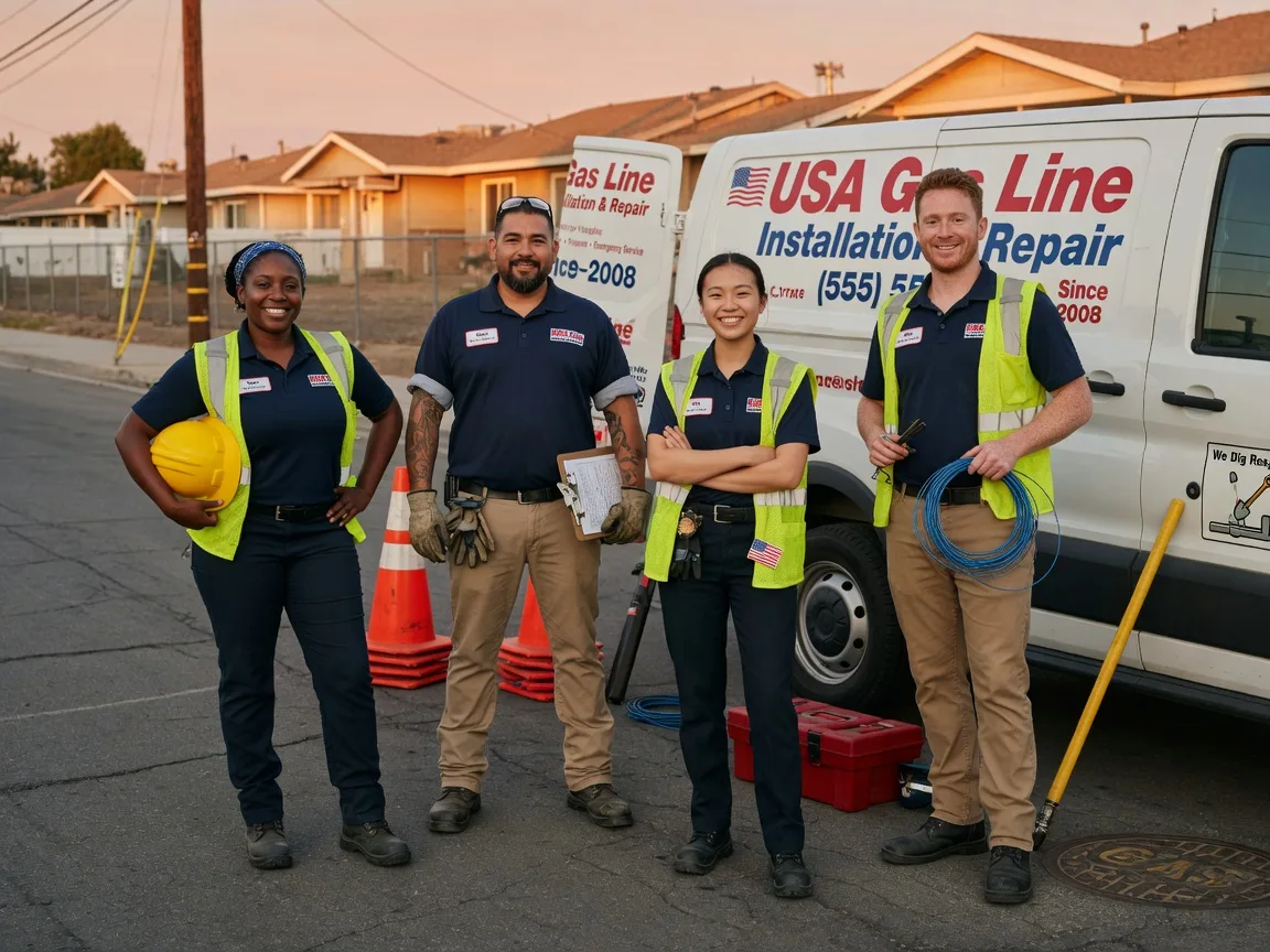Gas Line Installation company in Northrop, MN
